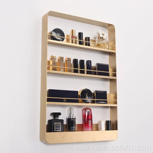 Nordic wall cosmetics display rack polish lipstick shelf